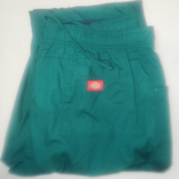 Dickies *** 2-piece Scrub Set, Turquoise, in size XL/Tall NWOT - Picture 3 of 12